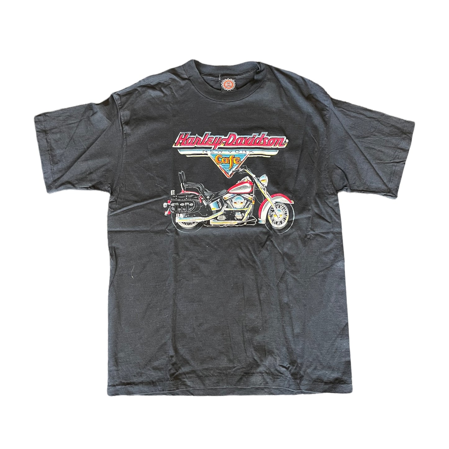 Vintage 90s Harley Davidson New York Cafe Tee