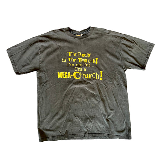 Vintage I'm Not Fat I'm A Megachurch Shirt
