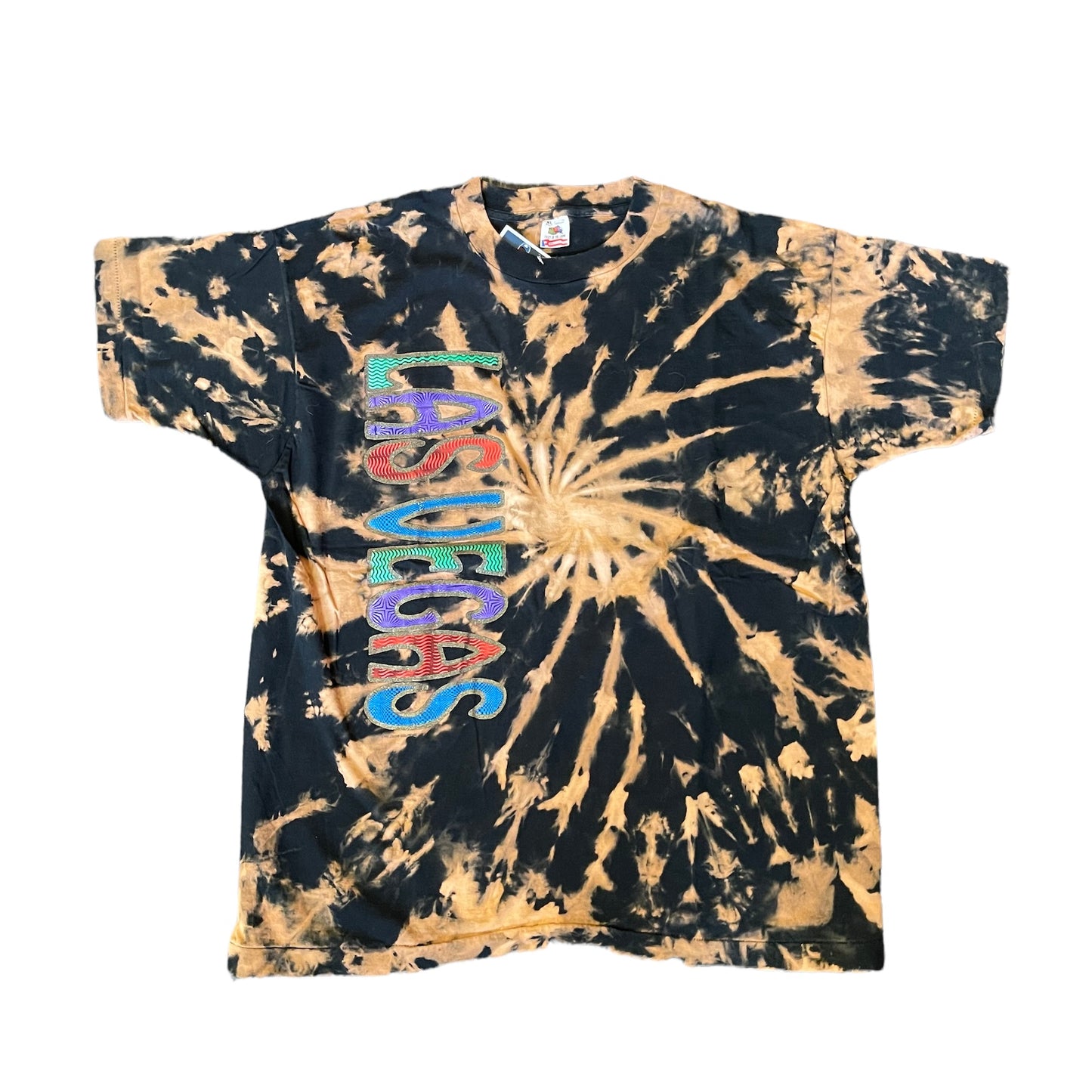 1990s Las Vegas Bleach Dye Shirt