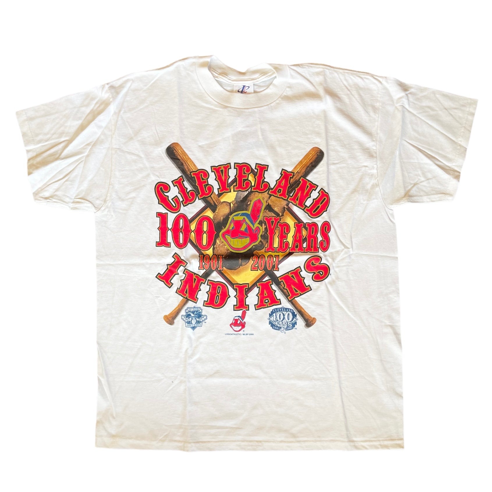 Vintage Cleveland Indians 100 Year Anniversary Shirt – Highland Throwbacks