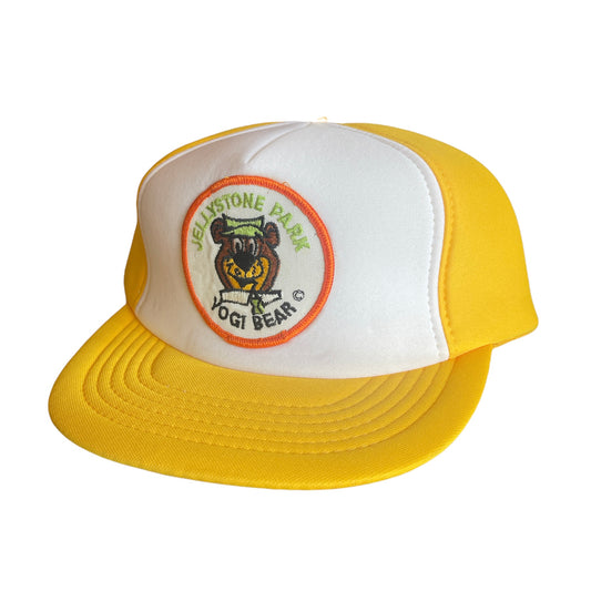 1980s Yogi Bear Jellystone Park Snap Back Hat