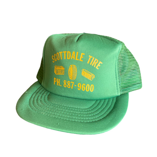 Vintage 70s-80s Scottdale Tire Trucker Snap Back