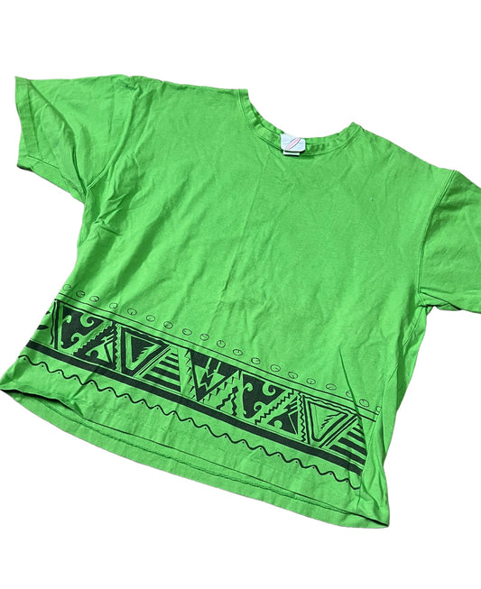 Vintage 1980s Graphic Crop Top