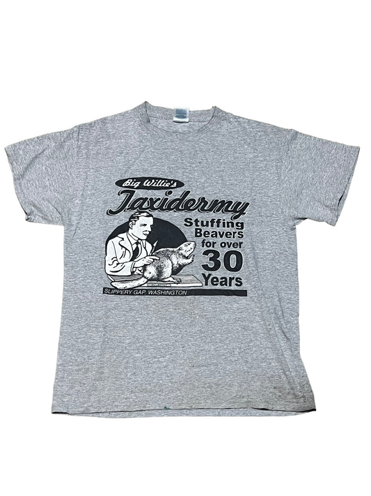 Y2K Big Willie's Taxidermy T Shirt