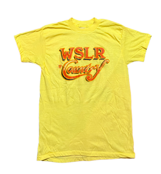 1970s WSLR Country Music Station Shirt