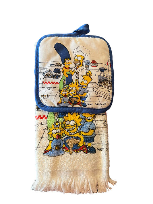 Vintage 1990 Simpsons Kitchen Set New Old Stock