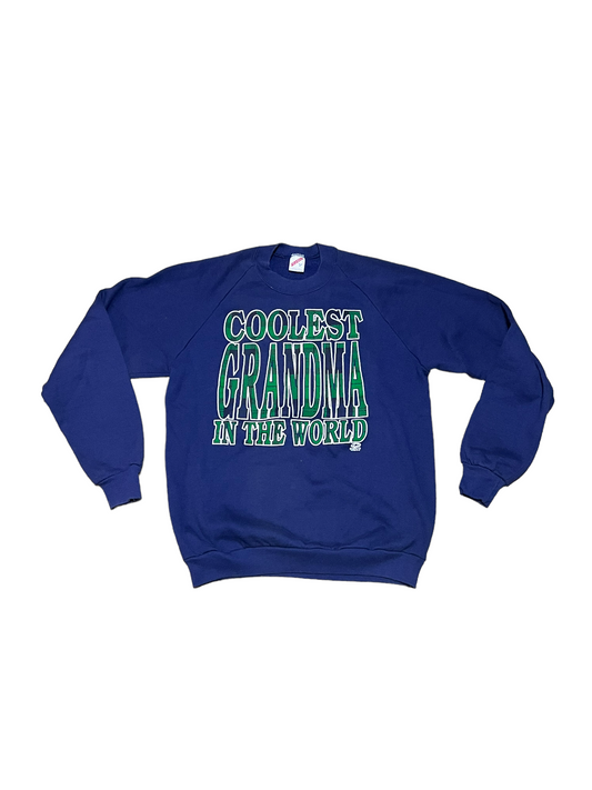 Vintage 90s Coolest Grandma Sweatshirt