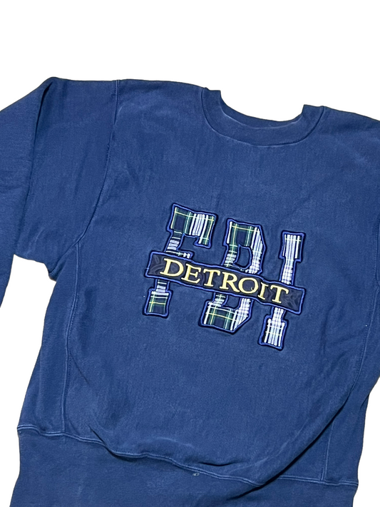 Vintage Detroit FBI Heavyweight Crewneck