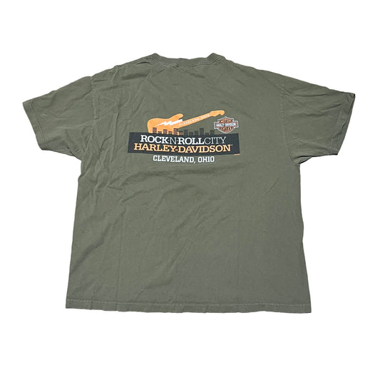 Y2K Harley Davidson Cleveland T Shirt