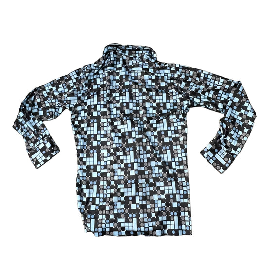 Vintage 1960s/70s Abstract Print Button Down