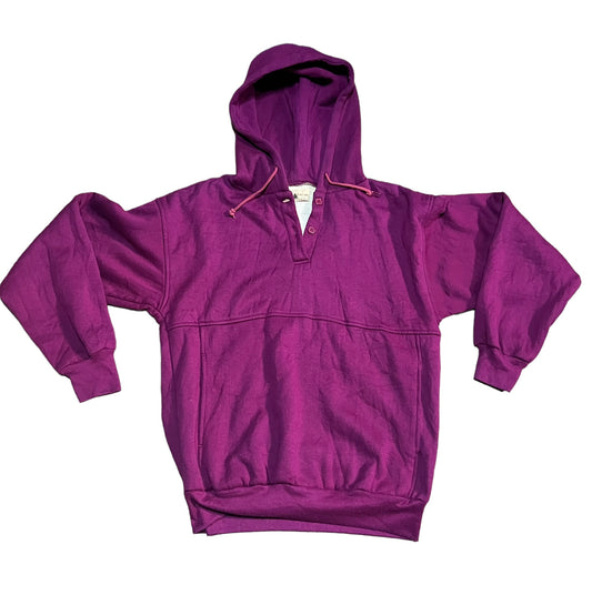 Vintage 1990s Double Layer Thermal Hoodie