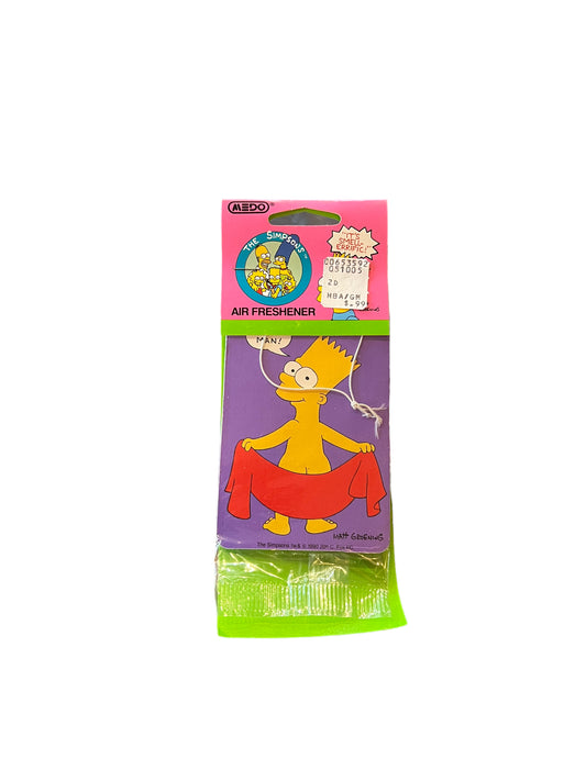 Vintage 1990 Simpsons Air Freshener