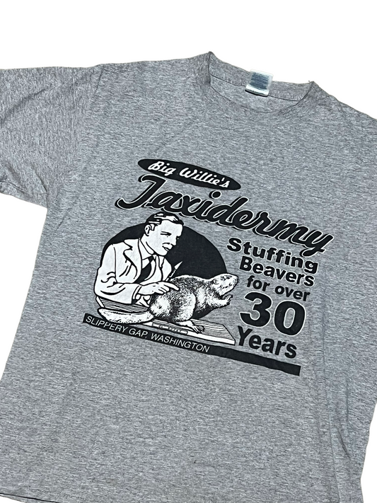 Y2K Big Willie's Taxidermy T Shirt