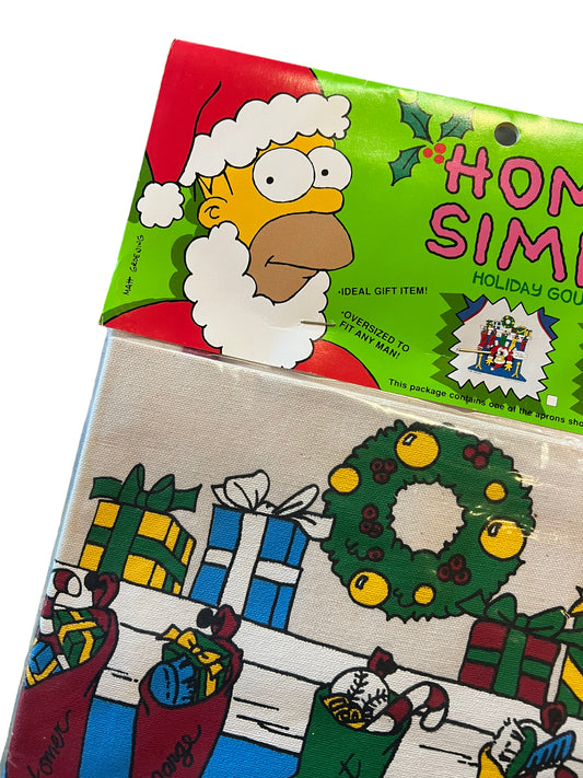 Vintage 1990 Homer Simpson Apron