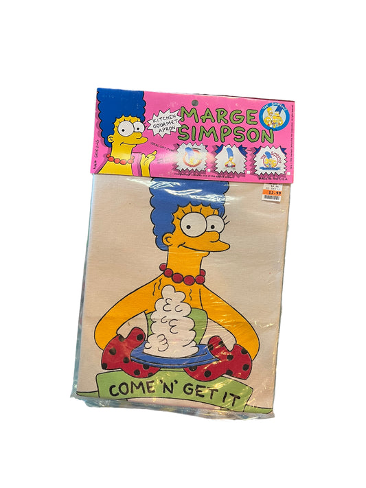 Vintage 1990 Marge Simpson Apron