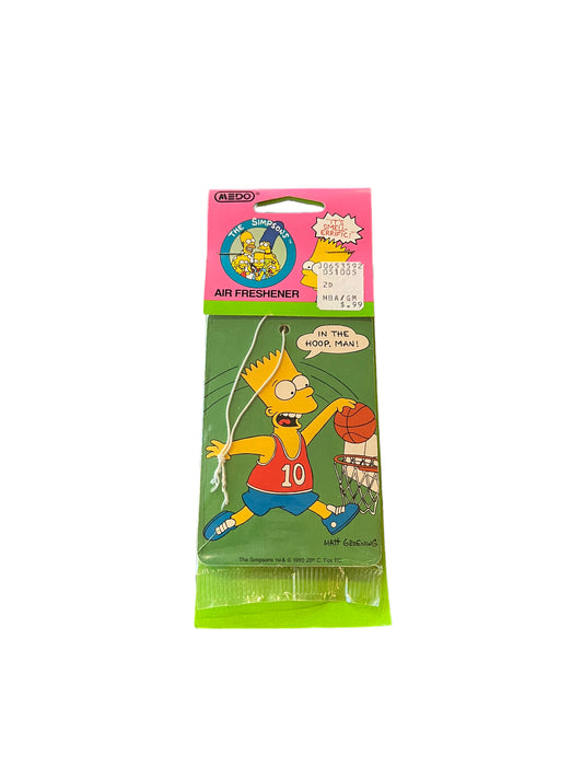 Vintage 1990 Simpsons Air Freshener