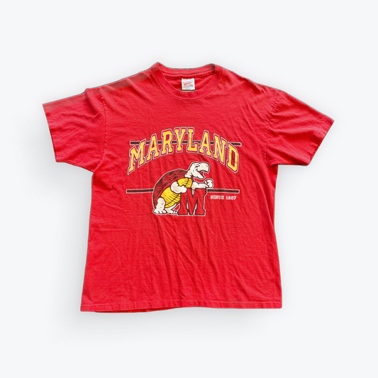 Vintage 90's Hanes Heavyweight University of Maryland Tee