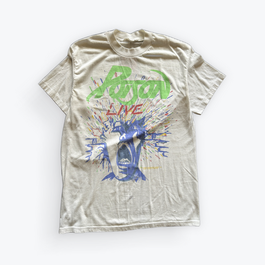 Vintage 1989 Poison Live Shirt