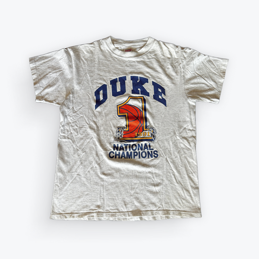 Vintage 1991 Duke Basketball Champions Tee