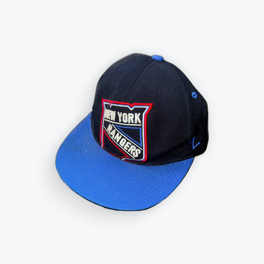 Vintage 90's Zephyr New York Rangers NHL Snapback Hat