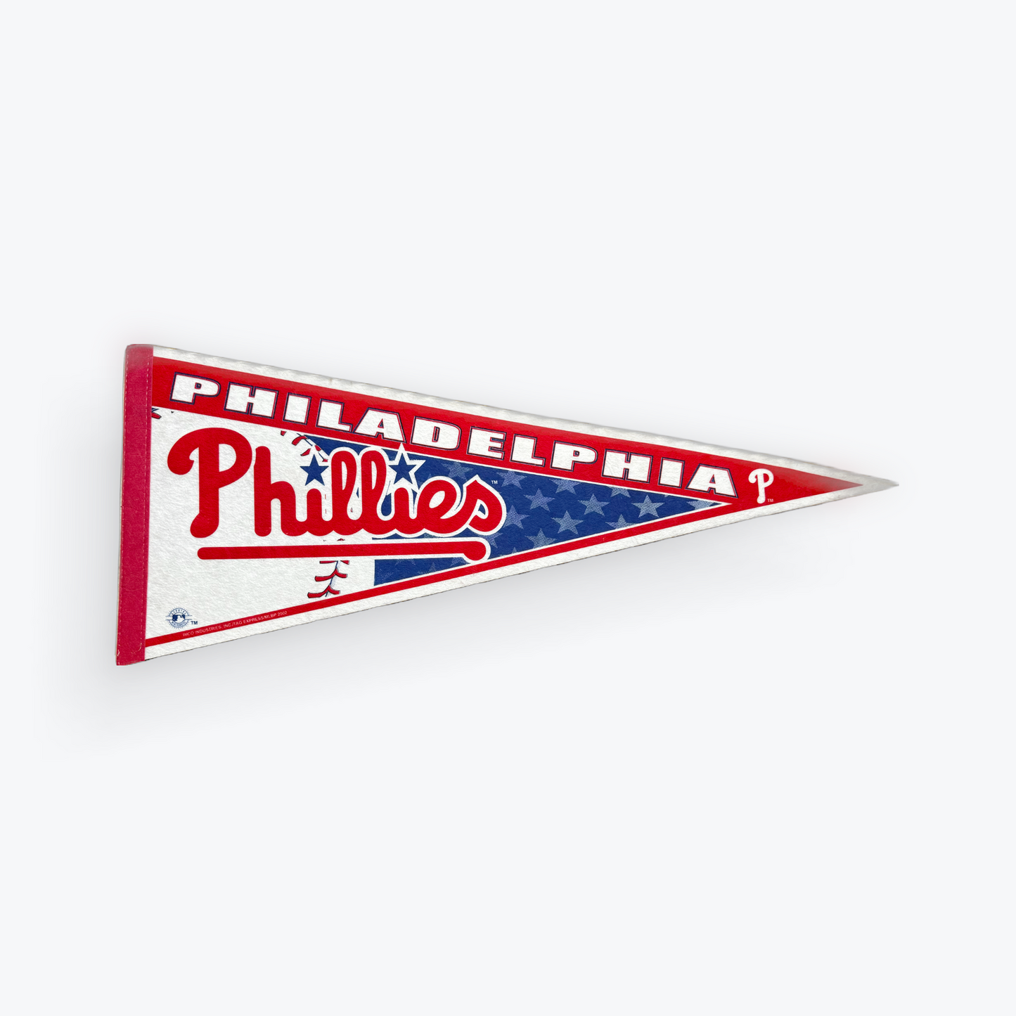 Vintage 2002 MLB Philadelphia Phillies Pennant