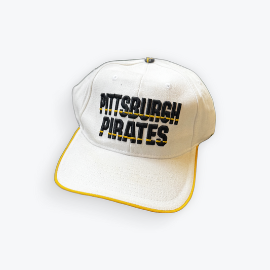 Vintage MLB Pittsburgh Pirates Velcro Back Dad Hat