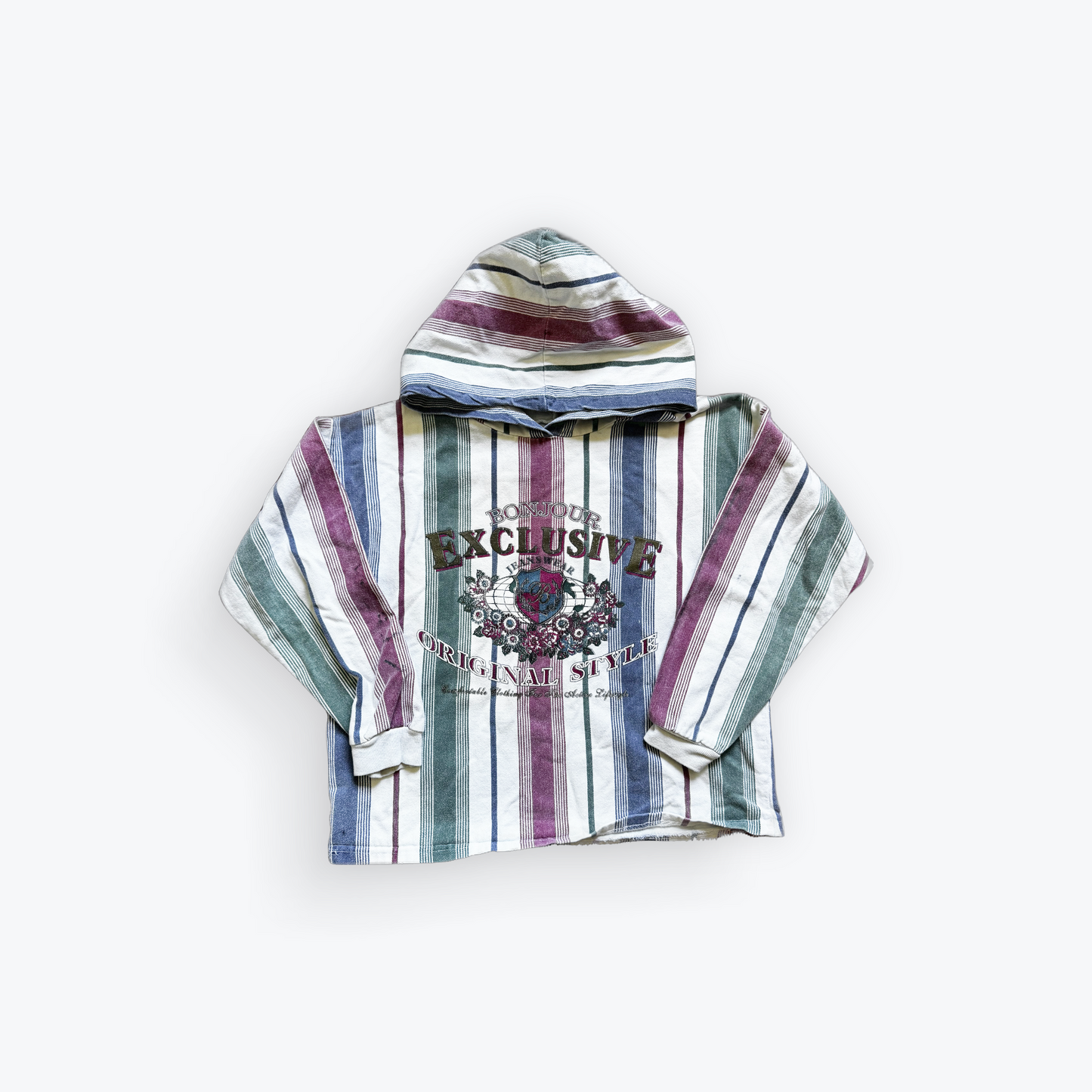 Vintage 90's Bonjour Exclusive Original Style Hoodie