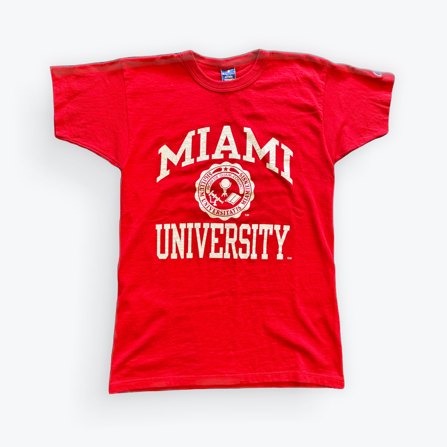 Vintage 90's Champion Miami University Seal Tee