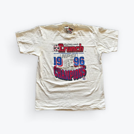 Vintage 1996 NPSL Cleveland Crunch Champions Tee