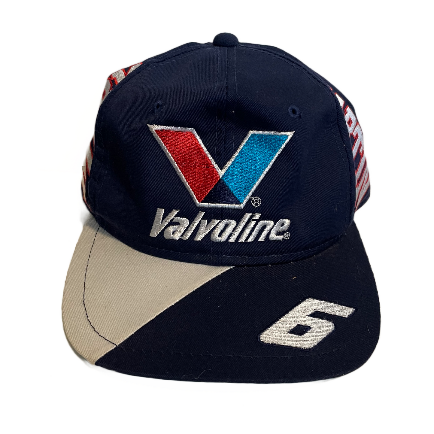 Vintage Valvoline Nascar Mark Martin Hat 90s Snapback