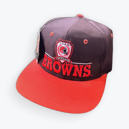 Vintage 90's The Game Cleveland Browns Snapback