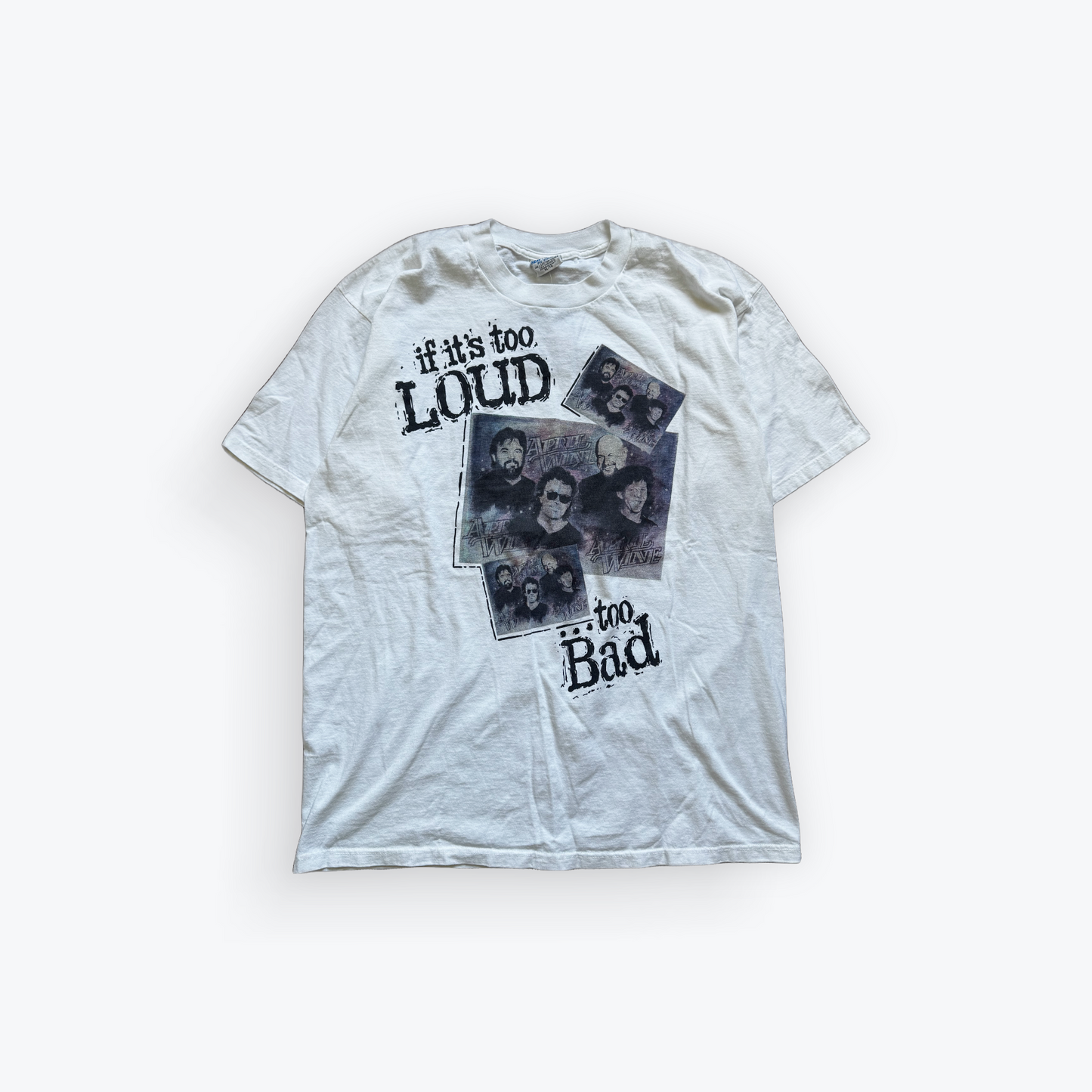 Vintage 00's April Wine If It's Too Loud... Too Bad Band Shirt