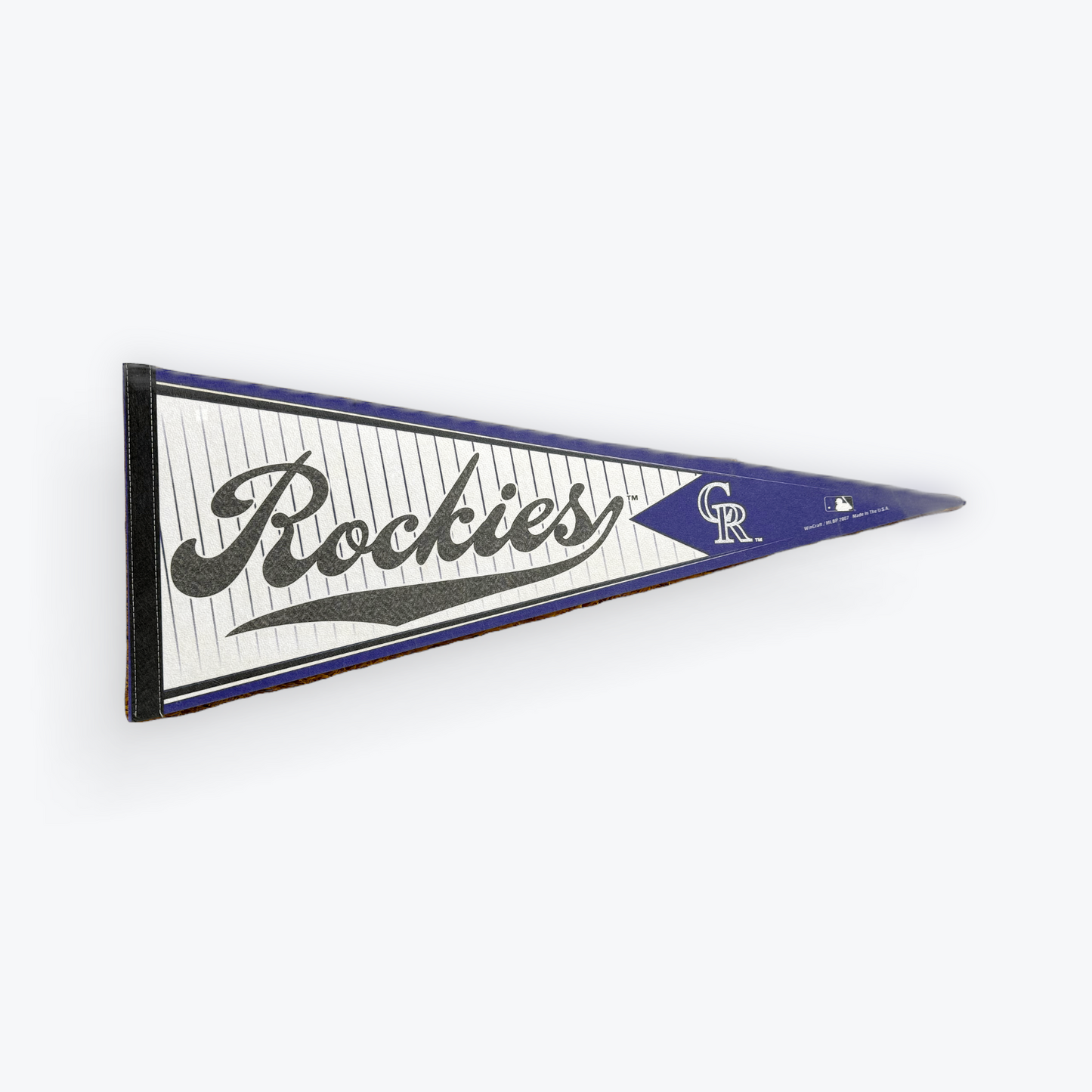 Vintage 90's MLB Colorado Rockies Pennant