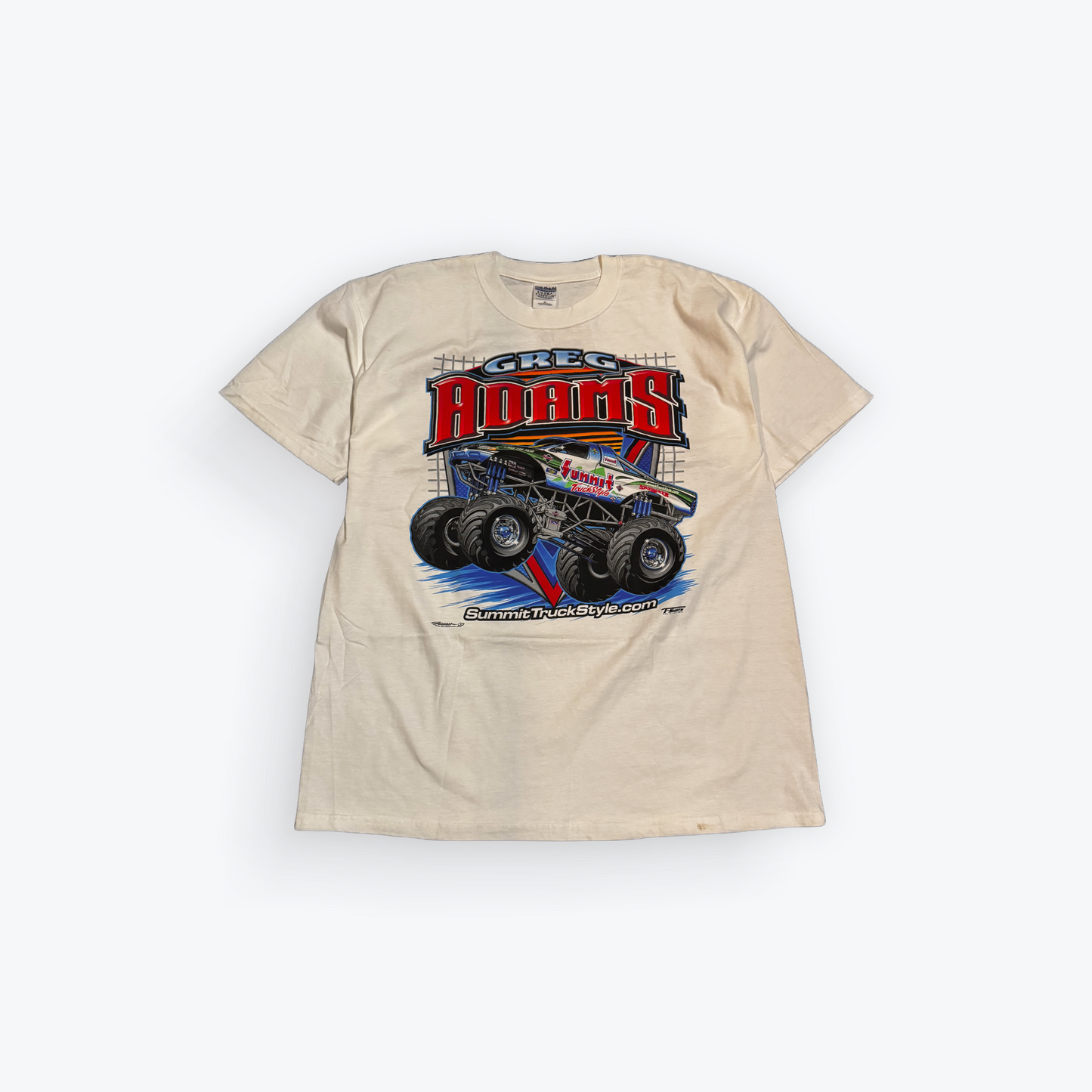 Vintage Deadstock 00's Greg Adams Summit Monster Truck Shirt