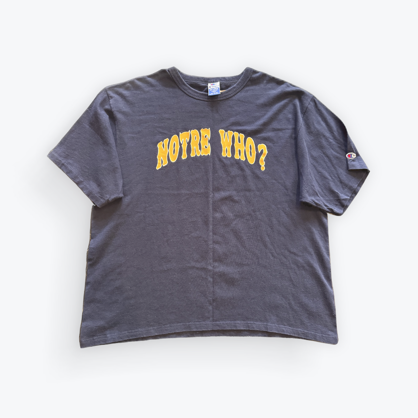 Vintage 00's Champion Notre Dame University Notre Who? Tee