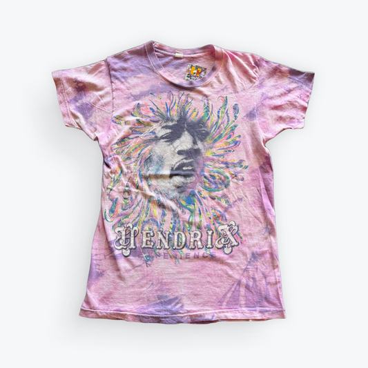 Vintage 70's Jimi Hendrix Experience Tie Dyed Shirt