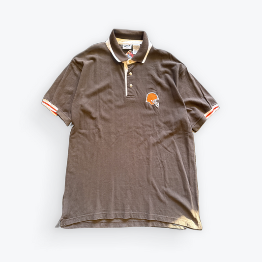 Vintage 00's Cleveland Browns Embroidered Polo Shirt