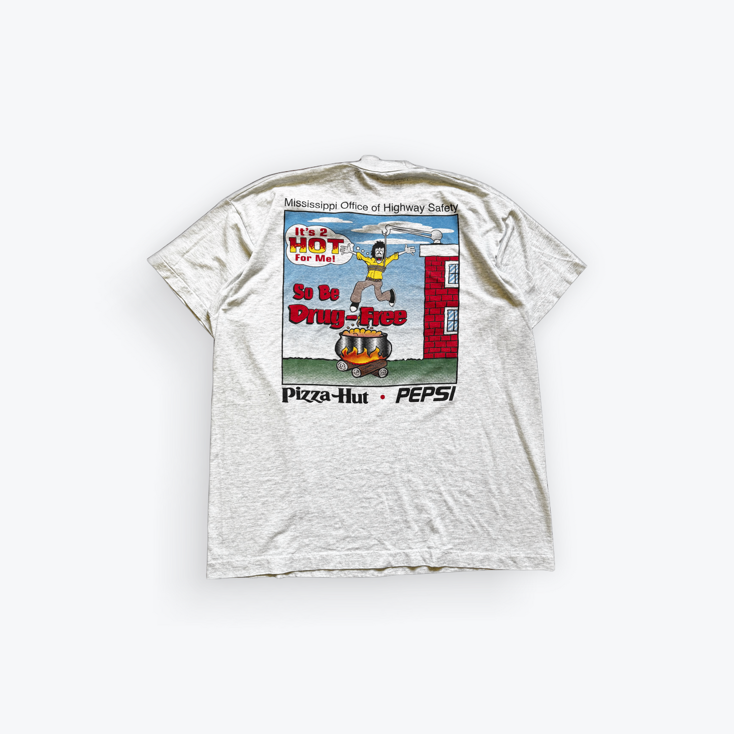 Vintage 1996 Mississippi Highway Patrol Teens Drug Free Shirt