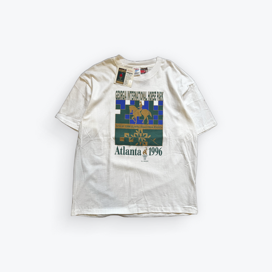 Vintage 1996 New with Tags Atlanta Olympics Georgia International Horse Park Shirt