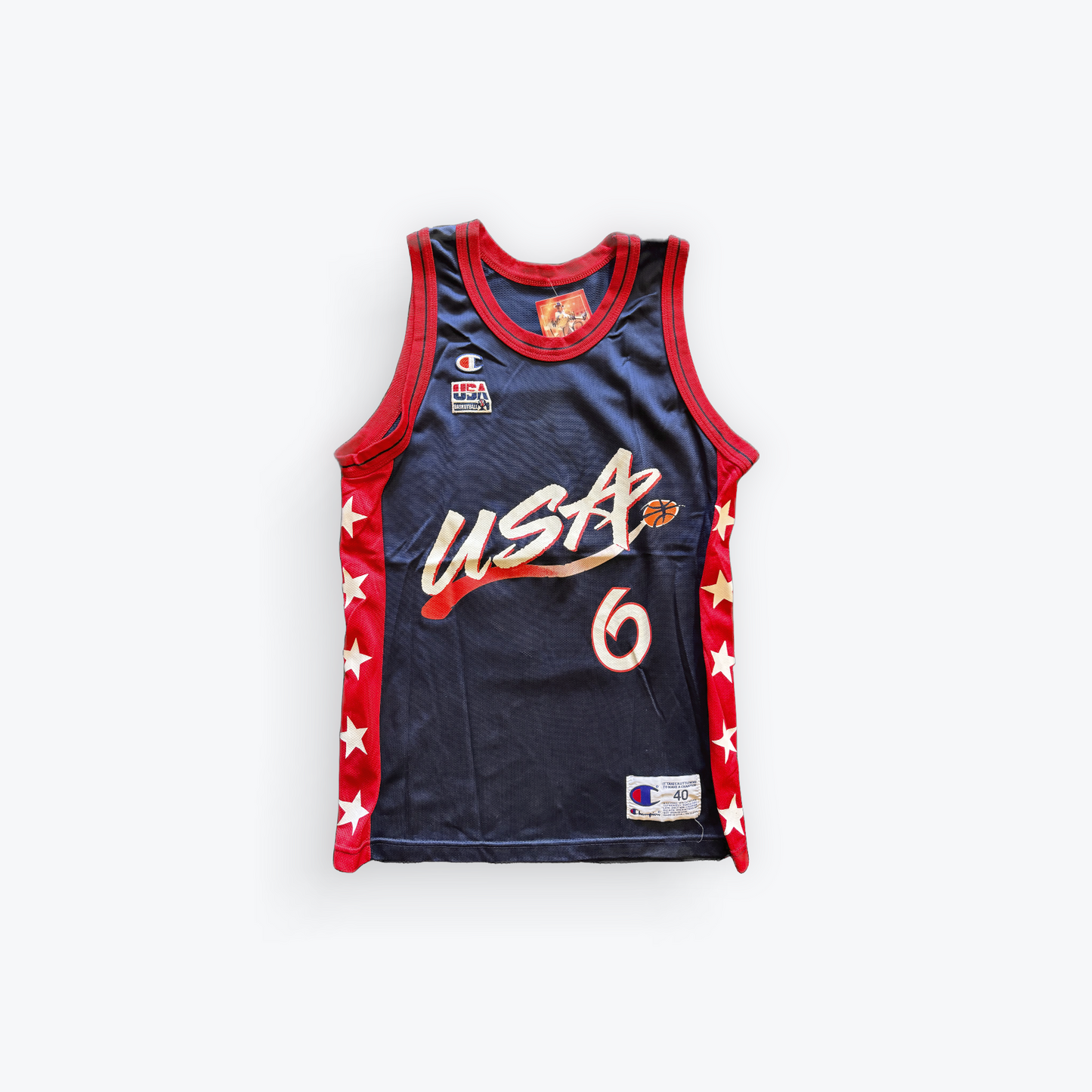 Vintage Penny Hardaway Champion USA Olympic Jersey