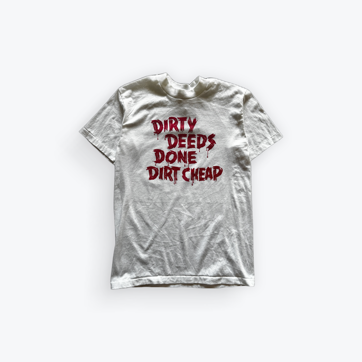 Vintage 90's Dirty Deeds Done Dirt Cheap AC/DC Shirt