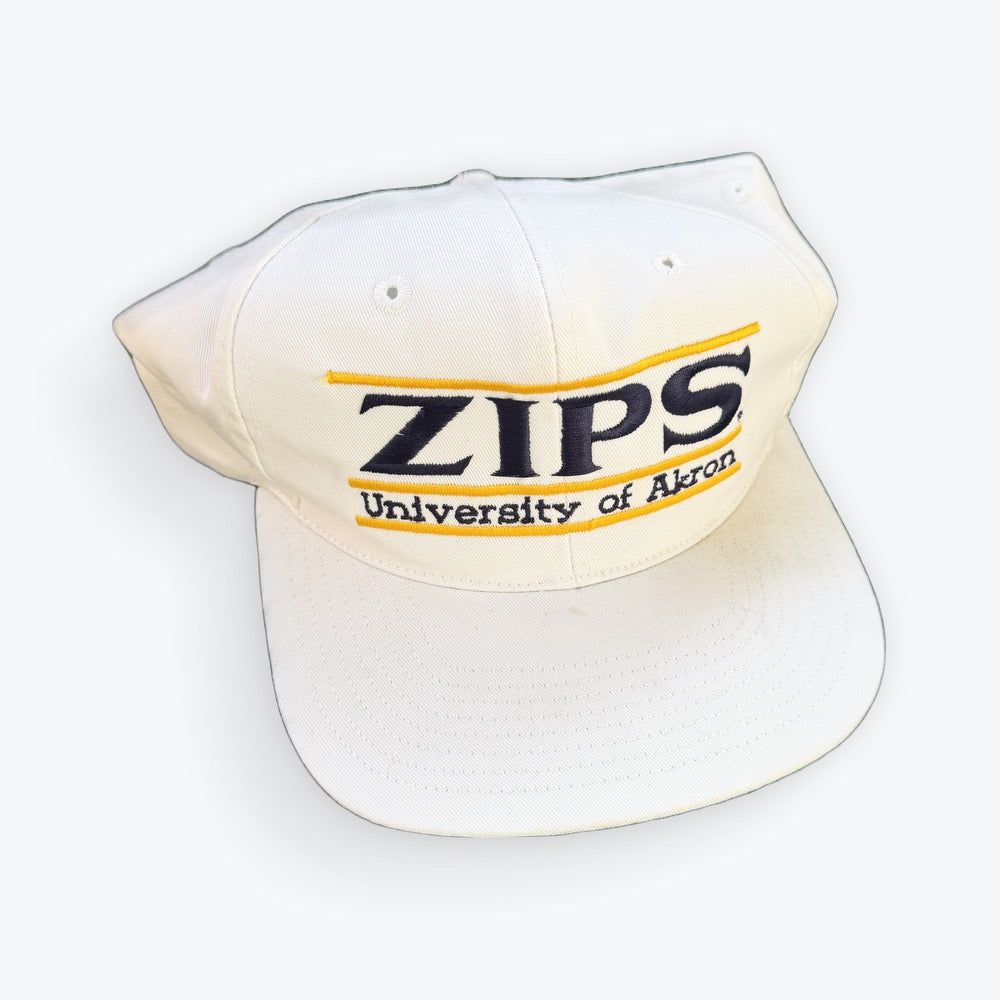 Vintage 90's The Game University of Akron Zips Snapback