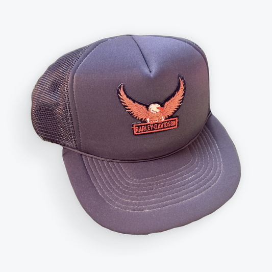 Vintage 90's Harley Davidson Eagle Snapback