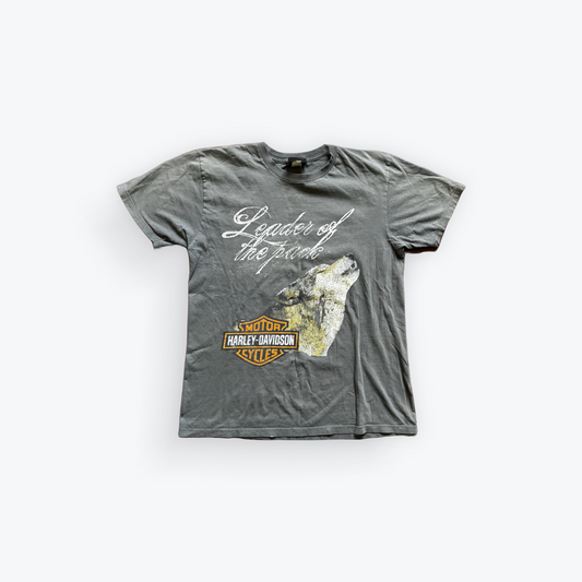 Vintage 00's Leader of the Pack Harley Davidson Shirt