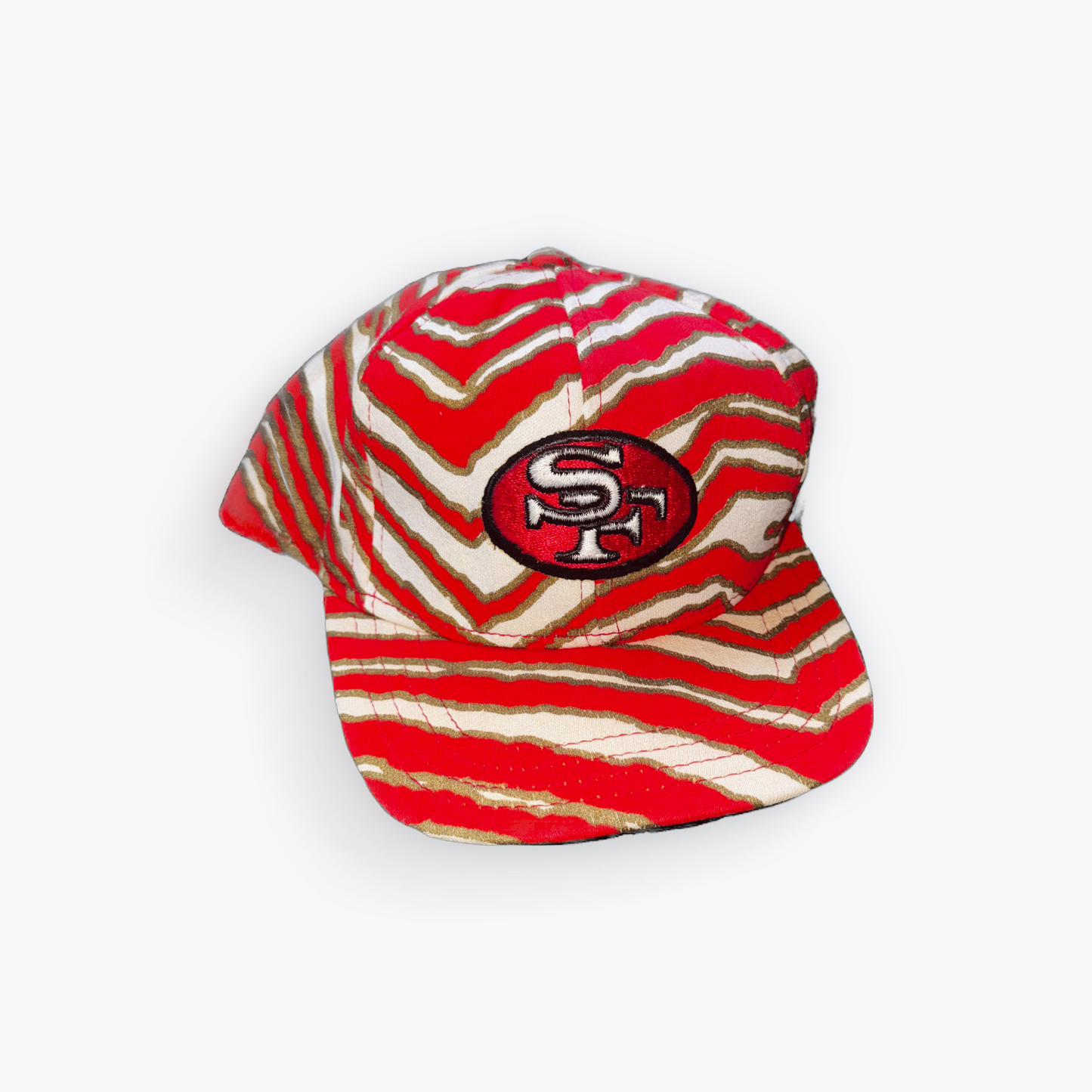 Vintage 90's Zubaz San Fransisco 49ers Snapback Hat