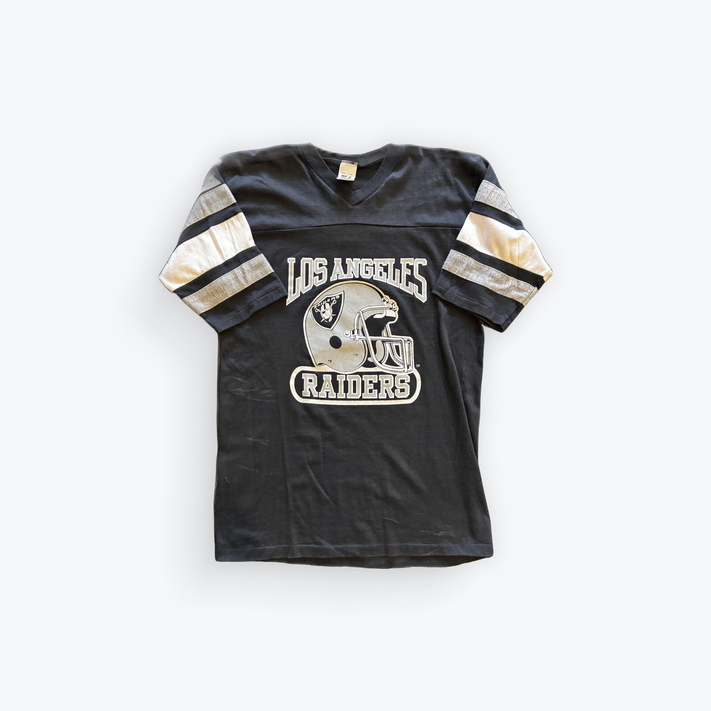 Vintage 80's Logo 7 Los Angeles Raiders Football Shirt