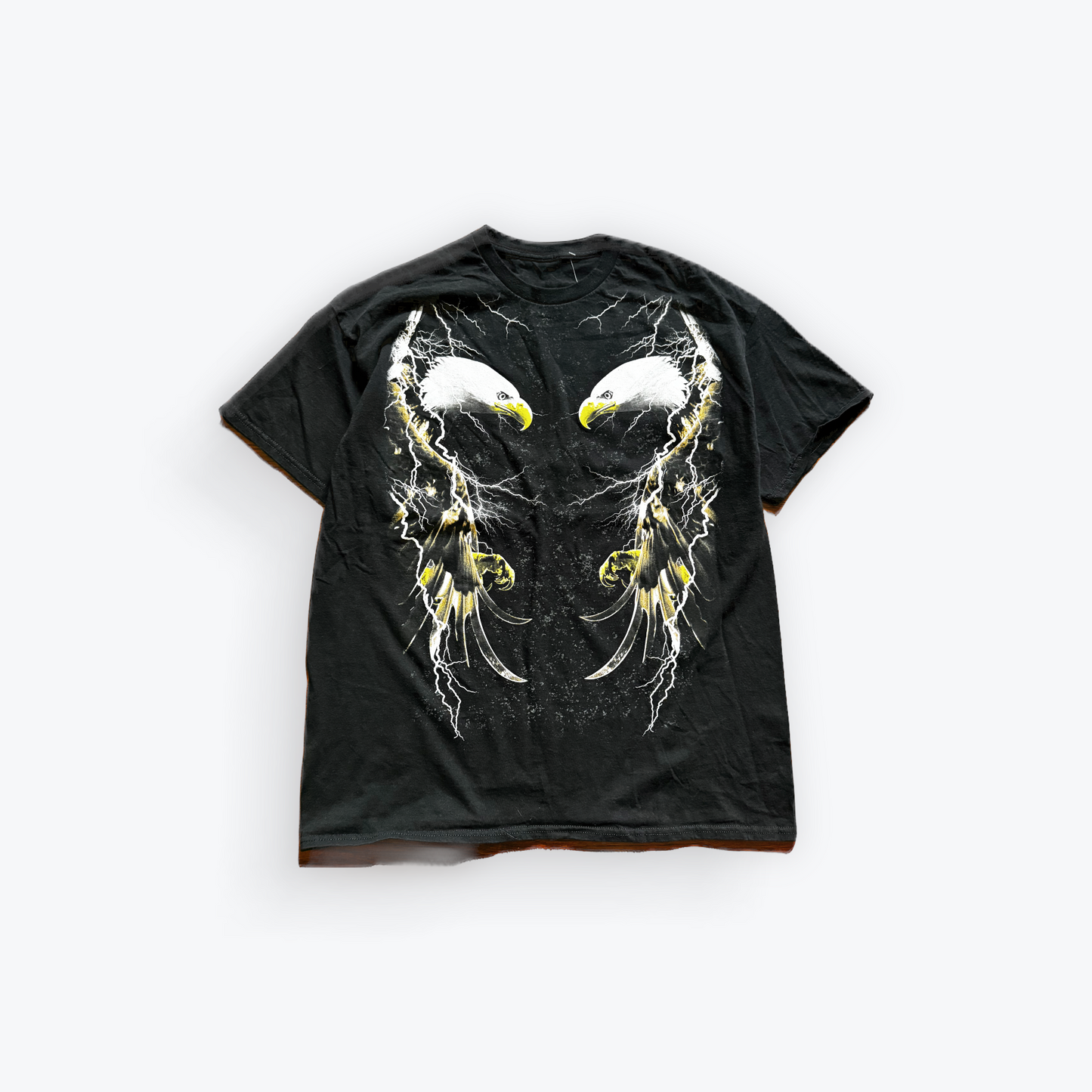 Vintage 00's Eagle Lightning Graphic Shirt