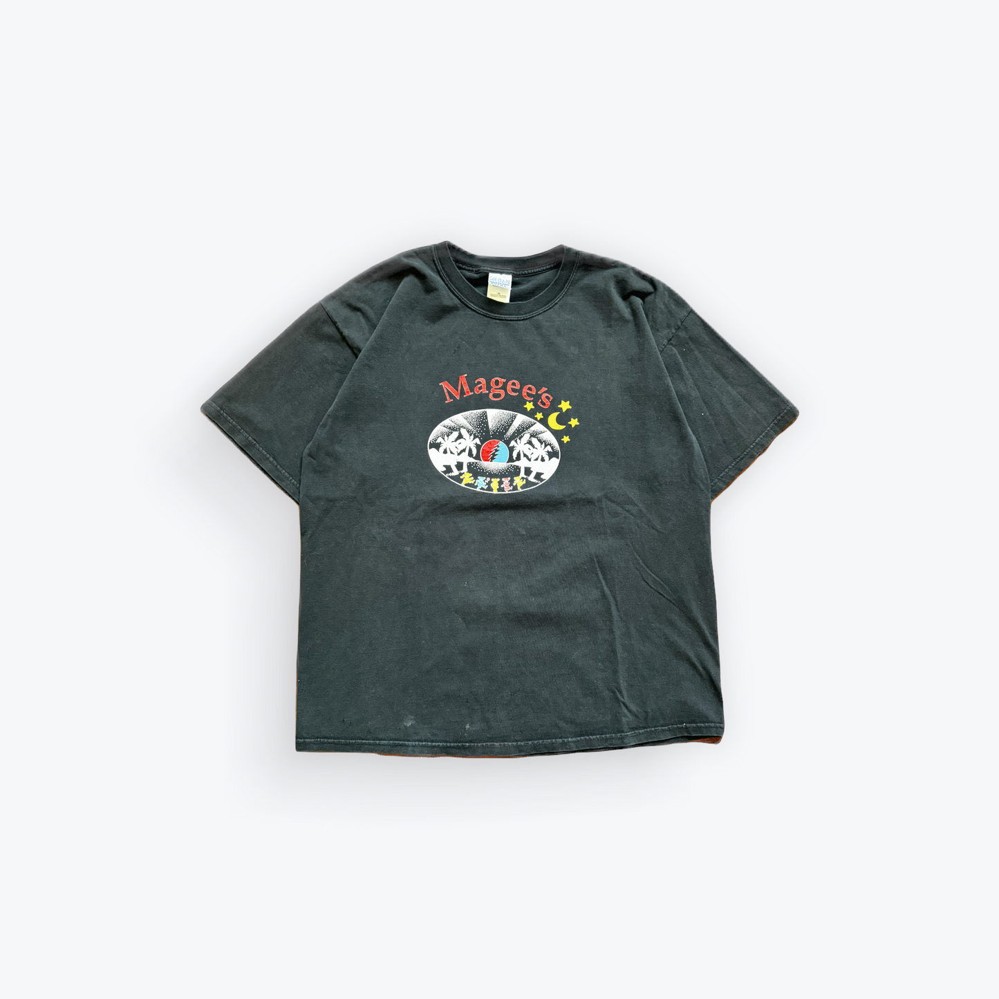Vintage Y2K Magee's Grateful Dead Dancing Bears Sunset Graphic Shirt
