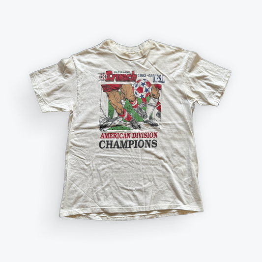 Vintage 1992 Cleveland Crunch American Division Champions Tee