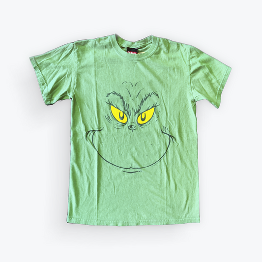 Vintage 2008 The Grinch Cartoon Face Shirt